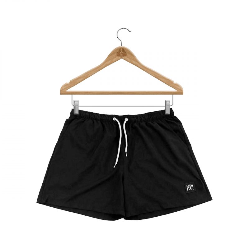 Short Tactel Masculino preto